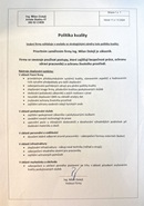Politika kvality